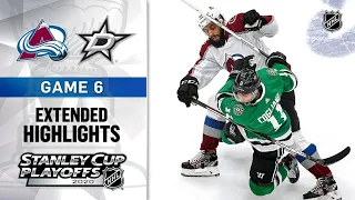 Colorado Avalanche vs Dallas Stars R2, Gm6 Sep 2, 2020 HIGHLIGHTS HD