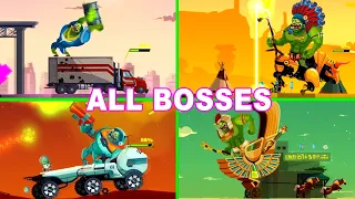 Dragon Hills 2 All Bosses (Zombienatti, Wild West, Planet Z, Ancient Egypt) Gameplay for Android iOS