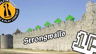 What Lies Beyond the Walls? - Pnp Design Contest Ep. 6 - Strongwalls