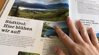 [ASMR] Magazine Tracing