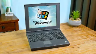 A Rare Windows 98 Laptop, Made In Australia! - Optima TL2000