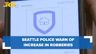 Police warn of increased number of robberies in south Seattle