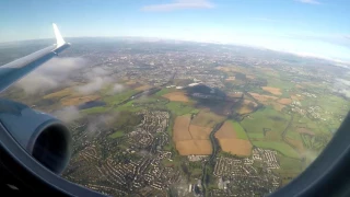 ATC: Beautiful Approach and Landing into Glasgow | Flybe E175