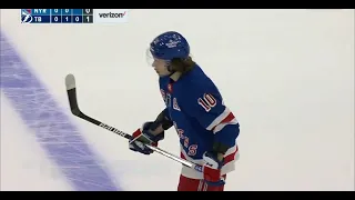 Artemi Panarin's shootout goal vs Lightning and Vasilevskiy (29 dec 2022)