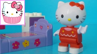 HELLO KITTY Duplo uitpakken en bouwen ~ Unboxing Hello Kitty LEGO Duplo