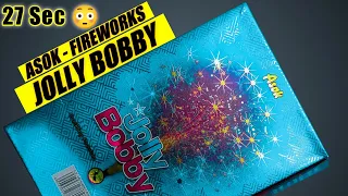 JOLLY BOBBY CRACKLING FOUNTAIN TESTING - FROM ASOK FIREWORKS | BEST CRACKLING FOUNTAIN FOR DIWALI