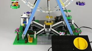 LEGO Ferris Wheel (10247): 9V Motorized - Instruction!