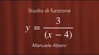 Esercizio 3: Studio completo di funzione fratta