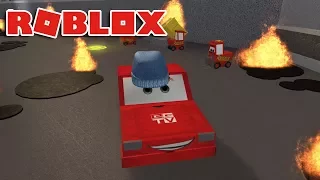 SAVE LIGHTNING MCQUEEN!! | Cars 3 Roblox Obby