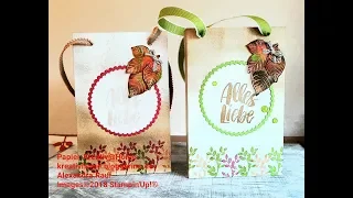 2 in 1- Geschenktüte und Lichtbox -  Kre8tors Blog Hop mit Stampin`Up!