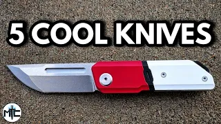 5 COOL KNIVES You WON'T Want To Miss! 2024