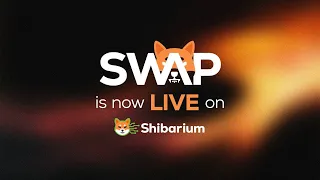 SHIBASWAP ON SHIBARIUM IS LIVE