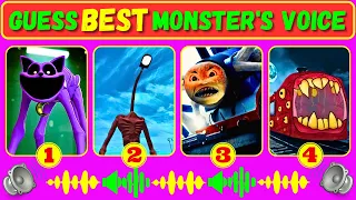 NEW Guess Monster Voice CatNap, Light Head, Spider Thomas, Train Eater Coffin Dance