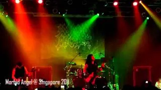 Morbid Angel live in Singapore 2011 - Rapture