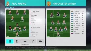 PES 2018 - Real Madrid - Best Formation & Tactics