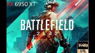 Battlefield 2042 RX 6950XT Ryzen 7 5800x3d 1440p Ultra