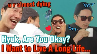 After Morning Diving, Jang Hyuk is on the Brink of Death?😂