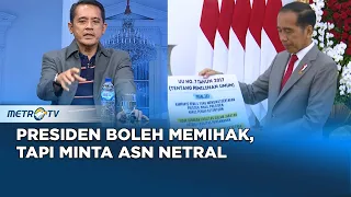 Dua Sisi Jokowi: Presiden Boleh Memihak, Tapi Minta ASN Netral #PANGGUNGDEMOKRASI