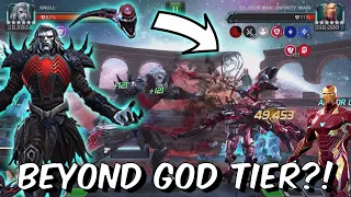 BEYOND GOD TIER?!?! - Knull vs Abyss of Legends Iron-Man & Star-Lord - Marvel Contest of Champions