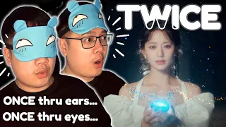 I react to TWICE, twice! 'One Spark' MV | A BLINDFOLD REACTION