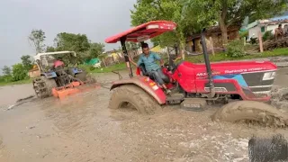 Mahindhra 4×4 With Sonaika mud pulling 🚜#Tractors video 🚨#gillboyshayari #tochanking