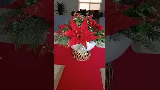 Hermoso Centro de Mesa Navideño 🎄☃️🌲 Christmas Navidad DIY