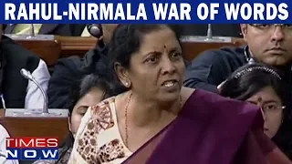 Nirmala Sitharaman answers Rahul Gandhi, Says 'PM Modi has his honour intact'