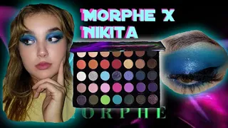 NIKITA- Morphe X Nikita Artistry Palette REVIEW & TUTORIAL