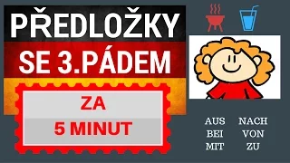 Němčina - předložky se 3. pádem se naučíte za 5 minut, Zuska Vám pomůže :)