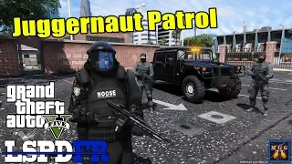 SWAT Juggernaut Patrol in a Hummer H1 | GTA 5 LSPDFR Episode 369