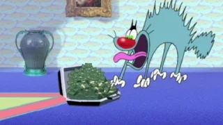 Oggy and the Cockroaches - Go slow with your dough  (S01E14) Full Episode in HD
