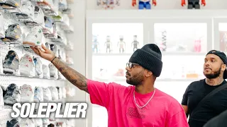 BRYSON TILLER GOES SHOPPING FOR SNEAKERS AT SOLEPLIER