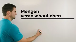 Mengen veranschaulichen im Koordinatesystem, Mengenlehre | Mathe by Daniel Jung