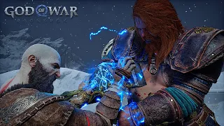 God of War Ragnarök - Kratos vs Thor Full Fight Part 3 (PS5) [4K 60FPS]