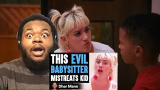 EVIL BABYSITTER Mistreats KID, What Happens Next Is Shocking | Dhar Mann (REACTION) #dharmann