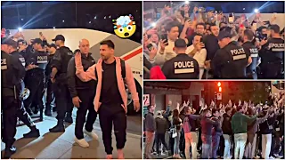 🤯'MESSI MANIA'!!! Fans crazy reactions when Messi arrived at Canada