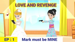 Love and revenge part 1 | English story | Animated stories | Learn English | Let's Study English