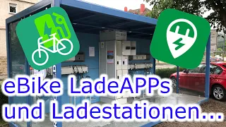 eBike Lade APPs und Ladestationen