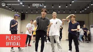 [INSIDE SEVENTEEN] 'Snap Shoot' Dance Practice Behind