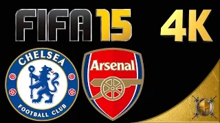 Chelsea vs Arsenal- English Premier League -  FIFA 15 (PC) - 4K -  [2160p 60fps]