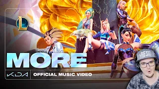 K/DA – MORE (Official Music Video - League of Legends  Лига Легенд) | Реакция на Музыкальное видео