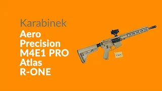 Karabinek AR-15 AERO PRECISION M4E1 PRO Atlas R-ONE FDE 12,5" | Salon Broni