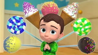 Ice Cream Song | Ice Cream Making and MORE Educational Nursery Rhymes & Kids Songs