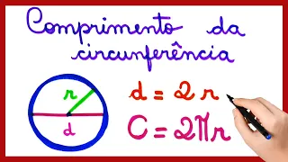 COMPRIMENTO DA CIRCUNFERÊNCIA!! VAMOS APRENDER CALCULAR .