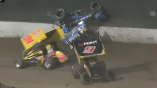 Sprint Car Crash Compilation 2023