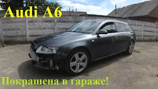 Audi A6 C6. Полировка 3M 51815, сборка и результат покраски в гараже! Часть 8