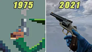 Revolver Weapons Evolution in Video Games 1975-2021