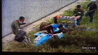 RENÈ ARNOUX CRASH QUALIFYING PORTUGAL GP 1989 RAI TRE