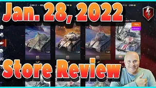 What to Buy in Store January 28, 2022 WOT Blitz | Littlefinger on World of Tanks Blitz