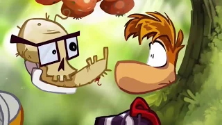 Видео для детей Rayman Origins   прохождение игры Ч 3  Шаткие пещеры  эп.1 Мультик Игра 2017